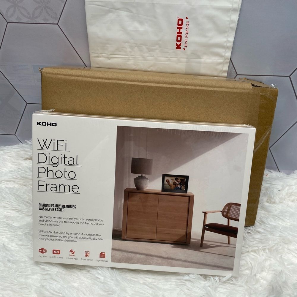 10.1 Inch WiFi Smart Digital Photo Frame,Motion Sensor - Picture 8 of 10